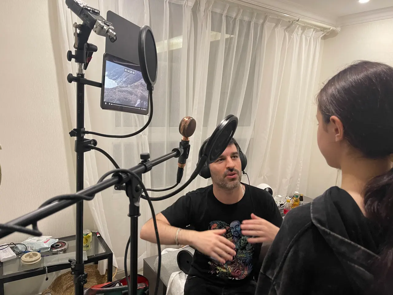 Behind the scenes with Camilla Wang Yan